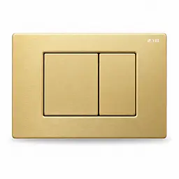 Кнопка змиву для інсталяції VBI Elba XS шліфоване золото VBI-030106
