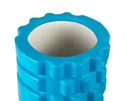 Масажний ролик (роллер) PowerPlay 4025 Massage Roller Синій (33x14 см) (PP_4025_Blue) - мініатюра 3