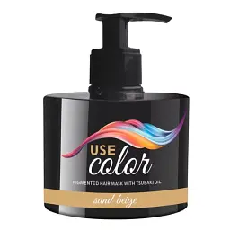 Маска тонуюча для волосся Profis Use Color пісочно-бежевий New 250 мл