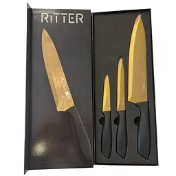 Набір ножів Krauff Ritter Gold 3 предмети (29-305-151) - мініатюра 3