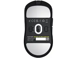 Миша Hator Quasar 3S PRO бездротовий black (HTM745) - мініатюра 7