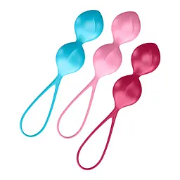 Вагінальні кульки Satisfyer V Balls C03, 3 шт., різнобарвний