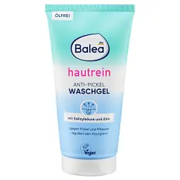 Гель для вмивання Balea Skin Clean з цинком і саліциловою кислотою проти прищів, 150 мл