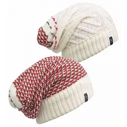 Шапка-шарф Buff Knitted Neckwarmer Hat Zile Cream (1033-BU 111034.006.10.00) - мініатюра 2