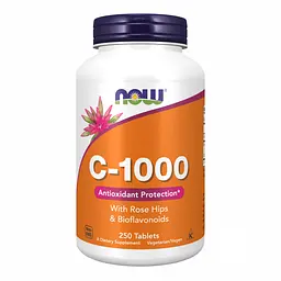 Вітамін C-1000 з шипшиною та біофлавоноїдами - 250 tabs