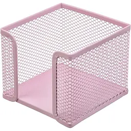 Бокс для паперу Buromax Pastel металевий рожевий (BM.6215-10)