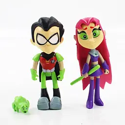 Колекція іграшок фігурок Юні Титани Вперед Teen Titans GO