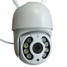 Вулична камера зовнішня поворотна камера відеоспостереження біла CAMERA EPS A8 APP WIFI IP 2.0mp - мініатюра 5