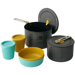 Набір посуду Sea To Summit Frontier UL One Pot Cook Set 2P 6 предметів (1033-STS ACK027031-122103)