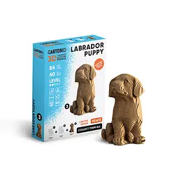LABRADOR PUPPY - Картонний 3Д пазл Cartonic