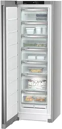 Liebherr Морозильна камера, 185.5x59.7х67.5, 271л, 1дв., D, NF, диспл внутр., сірий - мініатюра 5