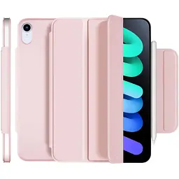 Чохол до планшета BeCover Magnetic Buckle Apple iPad mini 6 2021 Pink (706829) - мініатюра 2