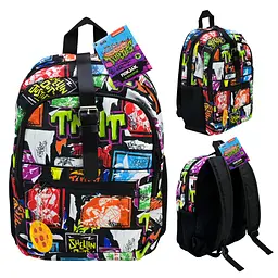 Детский рюкзак Kids hits TMNT с принтом граффити и брелоком пиццы (KH76/002L)