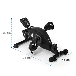 Велотренажер Capital Sports Crius Mini Bike Чорний (10040056) - мініатюра 6