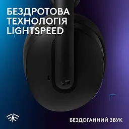 Ігрова гарнітура Logitech G325 Lightspeed Wireless Black (981-001524) - мініатюра 4