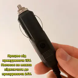 Автомобільний пилосос від прикурювача 12V з насадками 5 шт. ZY-2021. 120 Вт. + Подарунок Сумка-чохол - мініатюра 6
