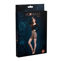 Еротична сукня Moonlight Model 13 XS-L Black, довгий рукав - мініатюра 3