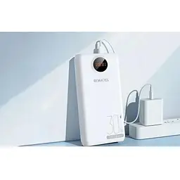Зовнішній акумулятор Romoss SW20SPro 20000mAh 30W (PSW20-392-1133H) білий - мініатюра 5