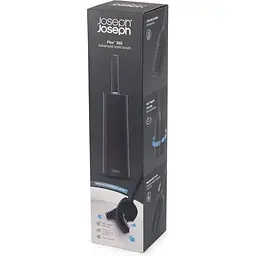 Йоржик для туалету силіконовий з підставкою Joseph Joseph Flex 360 Advanced чорний (70597) - мініатюра 9
