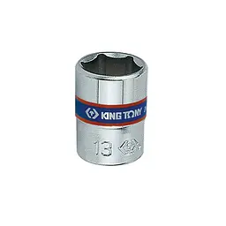 Головка торцева хромована 1/4" KING TONY, 5 мм (6 гран.)