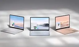 Ноутбук Microsoft Surface Laptop GO 2 I5/8GB/256GB Gold - мініатюра 3