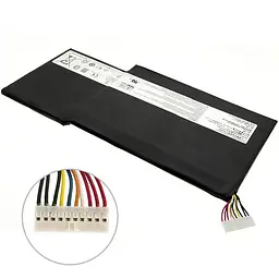 Батарея для ноутбука MSI BTY-M6J (Stealth Pro GS43VT GS63VR GS73VR) 11.4V 5700mAh 64.98Wh Чорний