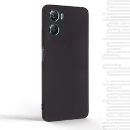 Чехол-накладка для смартфона Motorola G06 4G/G06 Power 4G, противоударный, силиконовый, термополиуретановый (ТПУ), с защитой камеры и корпуса, черный, защита всего корпуса, ArmorStandart (ARM89096) - мініатюра 2