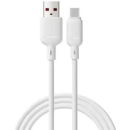 Дата кабель WIWU C086 Stellar USB to MicroUSB 2.1A 1 м White - мініатюра 2