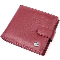Жіночий шкіряний гаманець ST Leather 11,5х10,3х2 см acs0028483