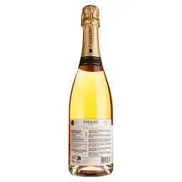 Ігристе вино безалкогольне Pierre Zéro Rosé Sparkling, рожеве, напівсолодке, 0,75 л - мініатюра 2