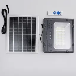 Прожектор вуличний LED на сонячних батареях Yiwu HP-5-62 300 Вт 270 LED з датчиком руху IP67 - мініатюра 4