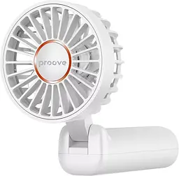 Вентилятор портативний Proove Carlson white (PFCN03002002) - мініатюра 3