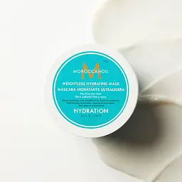 Легка зволожуюча маска для сухого, тонкого волосся Moroccanoil Weightless Hydrating Mask 250 мл - мініатюра 3