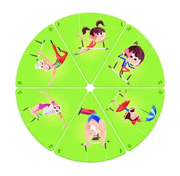 Настільна гра Janod Happy Families Цирк (J02755) - мініатюра 2