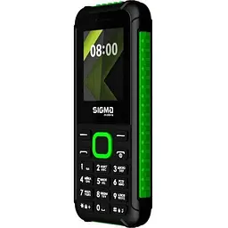 Телефон Sigma mobile X-style 18 Track чорний із зеленим - мініатюра 5