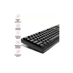 Клавіатура Hölmer K-02OF USB UA Black (K-02OF) - мініатюра 2
