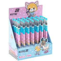 Ручка кулькова Kite Aggretsuko синя 28 шт. (AR25-032) - мініатюра 2