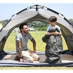 Спальний мішок KingCamp Oasis 250S Comf +12°C / Lim +7°C / Extr -3°C Mediumgrey - мініатюра 3