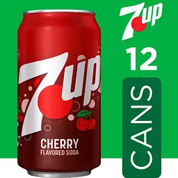Газований напій 7UP Cherry Flavored Soda 355 мл - мініатюра 2