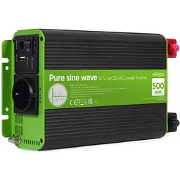 Інвертор EnerGenie EG-PWC-PS500-01 правильна синусоїда