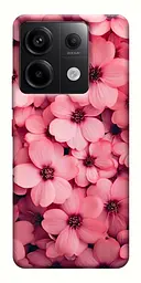 Чохол Demsky Pink flowers для Xiaomi Redmi Note 13 Pro 4G
