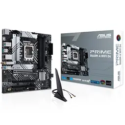 ASUS Материнська плата PRIME B660M-A WIFI D4 s1700 B660 4xDDR4 M.2 HDMI DP Wi-Fi BT mATX - мініатюра 7