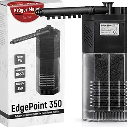 Внутрішній фільтр Kruger Meier EdgePiont 350 для акваріумів 10-50 літрів - мініатюра 3