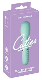 Вібратор Cuties Mini Wand 5.Gen 13.4 см (зелений) - мініатюра 9