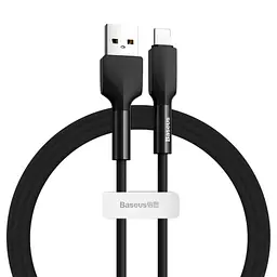 Кабель Baseus Silica Cable USB to Lightning 2A 1m CALGJ-01 Black