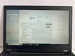 Ноутбук Lenovo Thinkpad P50 15.6" (i7-6820HQ / 16GB / SSD 240GB / Quadro M2000M 4GB / 1920x1080 IPS) Refurbished - мініатюра 4