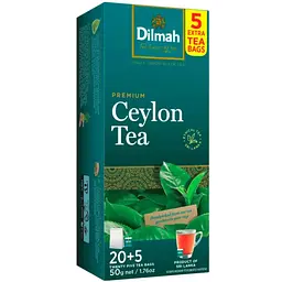 Чорний чай Dilmah Premium Ceylon 50 г (9312631171105)