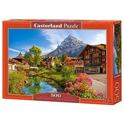 Пазл Castorland puzzle Кандерштег, Швейцарія, 500 ел. (B-52363)