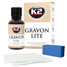 Набір для нанесення керамічного покриття K2 Gravon Lite Set 50мл з аплікатором та серветками(G033)
