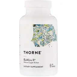 Мікроелементи Thorne BioMins II 120 капсул